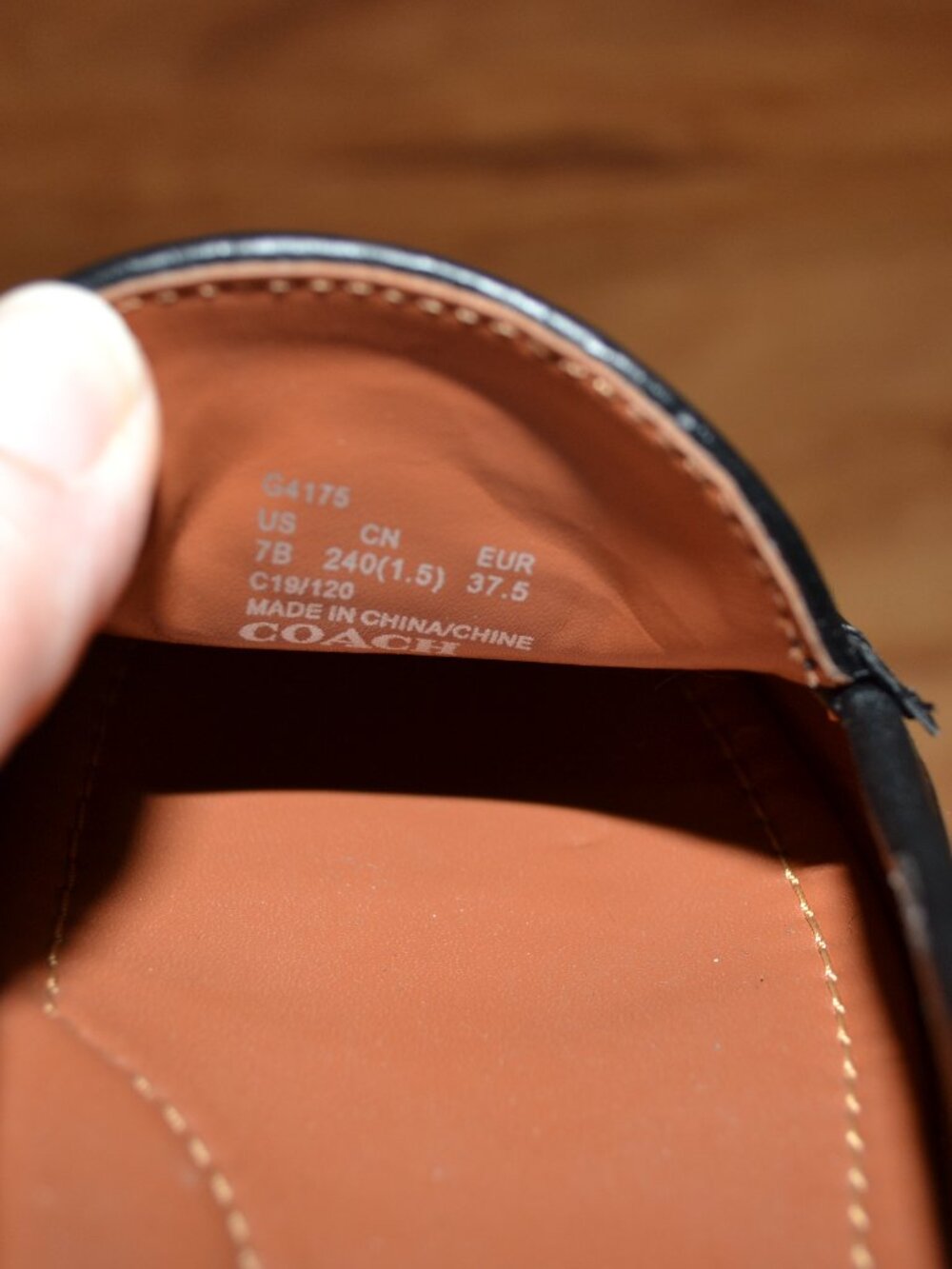 Coach black/gray Monogram Women’s size 7 Gable Signature Comfort Loafers - Picture 10 of 10